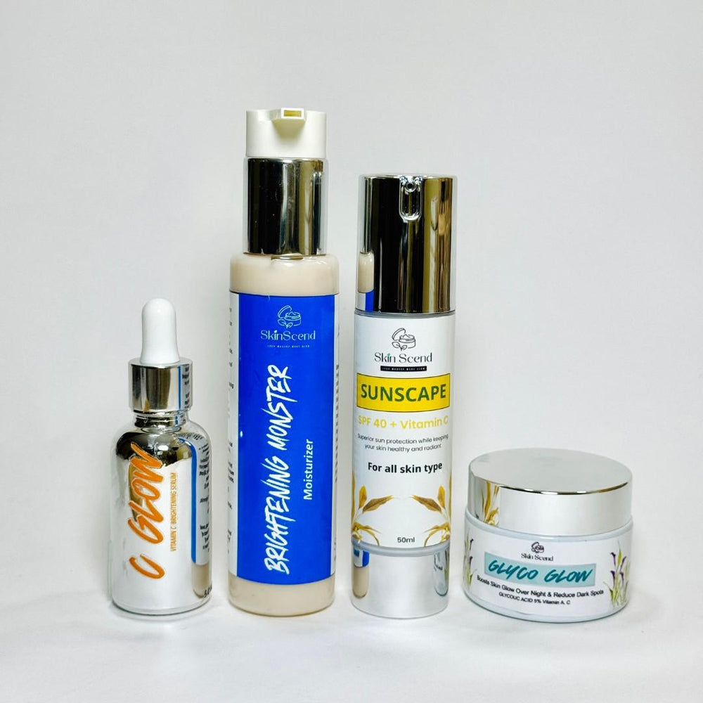 Brighten me UP ( Vitamin C + Glyco Glow + Brightening Monster + Sun scape )