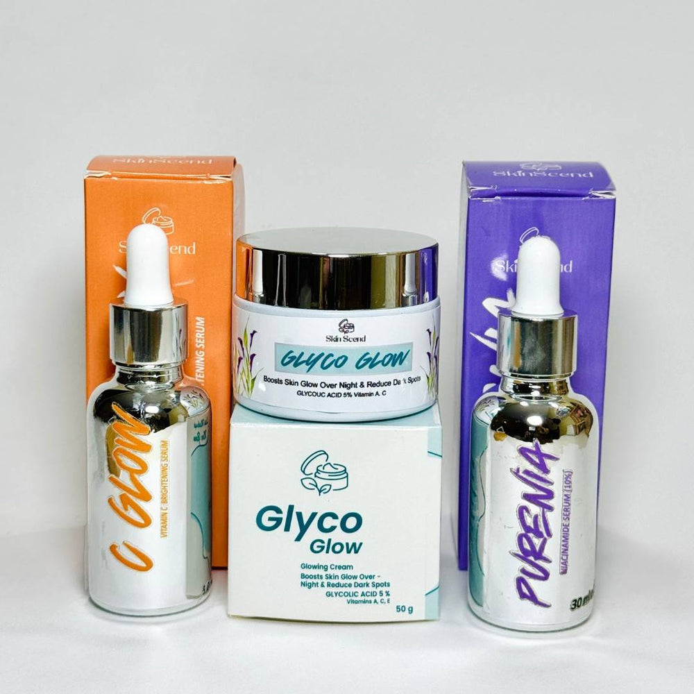 Glow Up Trio: Purenia + C‑Glow + Glyco Glow