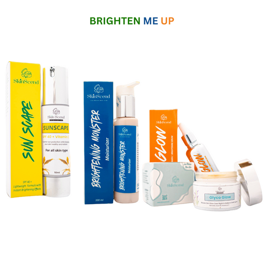 Brighten me UP ( Vitamin C + Glyco Glow + Brightening Monster + Sun scape )
