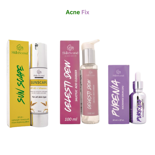 Acne Fix ( Purenia + Clesti Dew + Sun Scape )