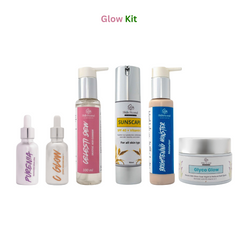 Glow Kit ( Purenia + C‑Glow + Glyco Glow + Brightening Monster + Sun Scape + Clesti Dew )